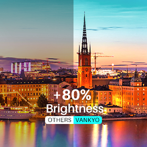 độ sáng máy chiếu Vankyo Leisure 470