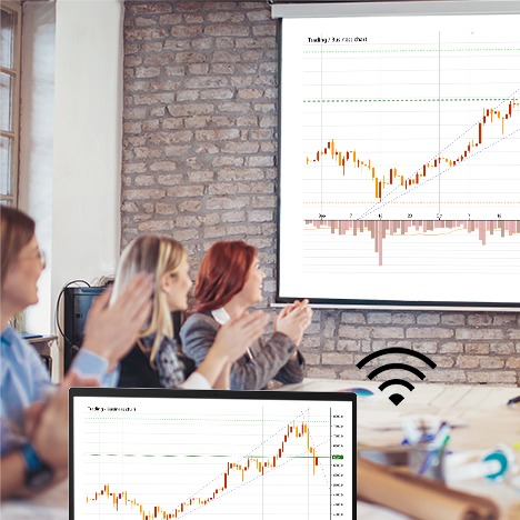 Máy Chiếu ACER Projector - PL1520i phản chiếu màn hình