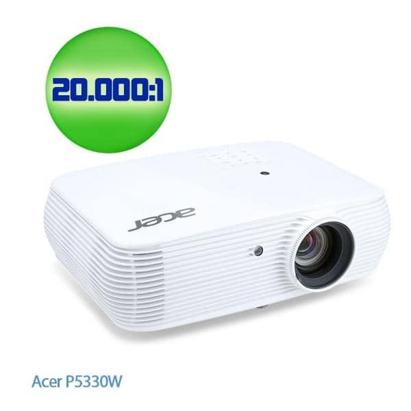 P5330W có độ tương phản cao, lên tới 20.000:1.