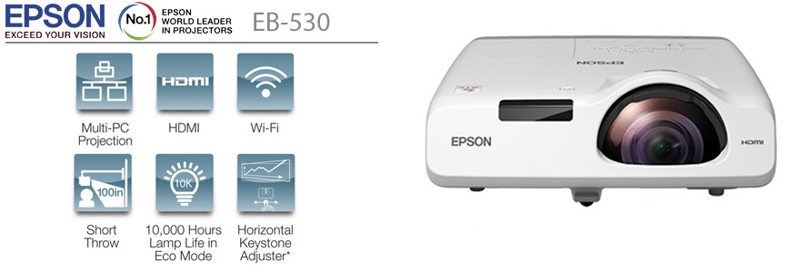 Máy chiếu Epson Eb-530 công nghệ cao
