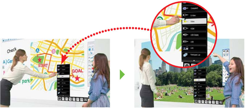 Epson EB-536Wi kiểm soát máy chiếu dễ dàng